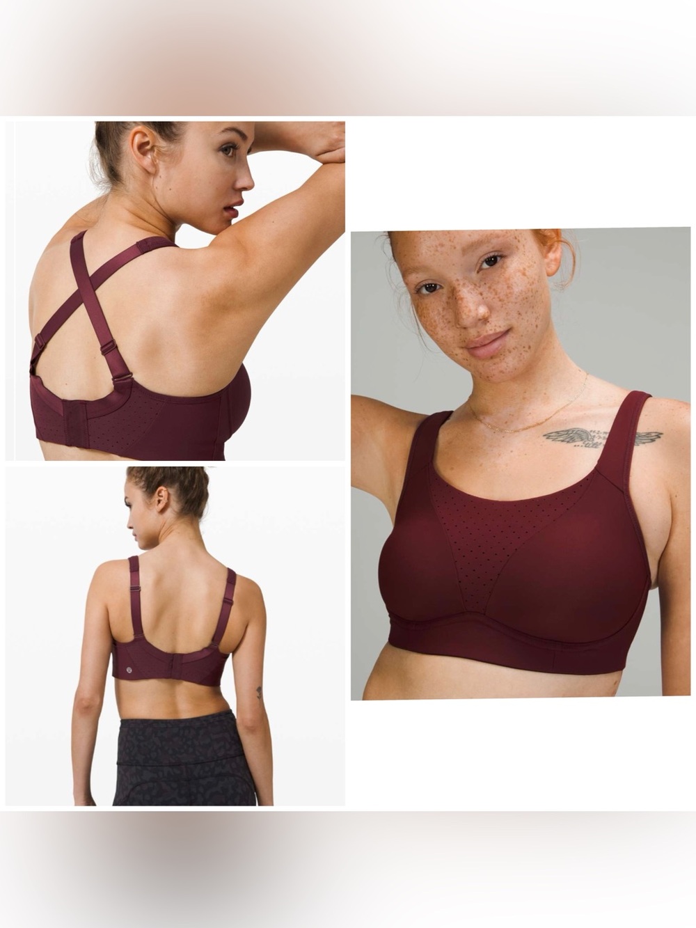 Lululemon Run Times Bra High Support 32 DD